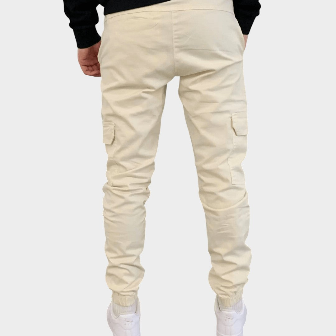 Arlen - Stretch Cotton Cargo Joggers
