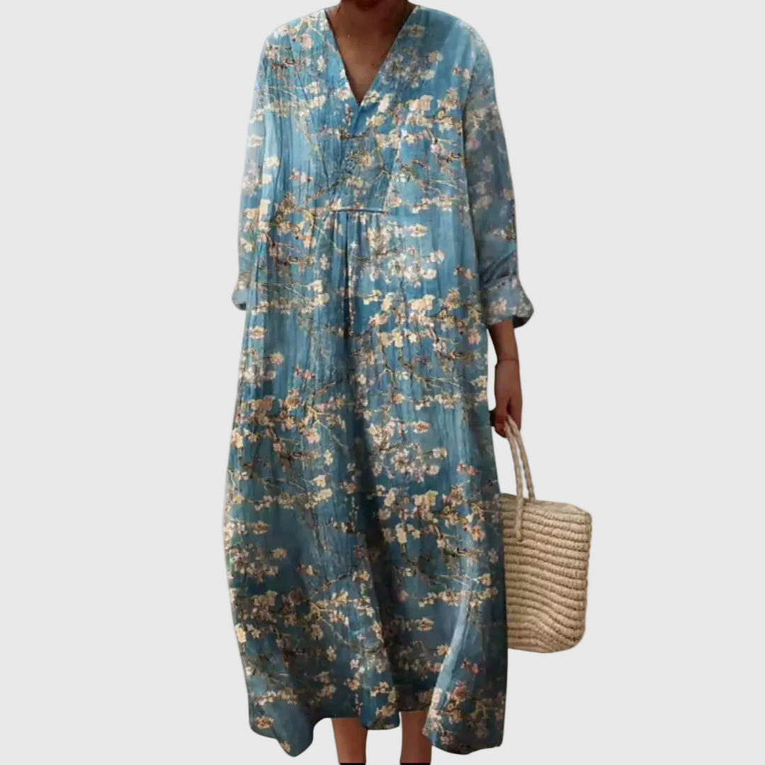 Nanette - Geometric Print Midi Dress