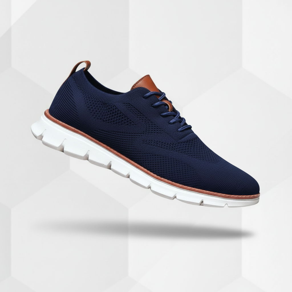 Savino - Mesh Knit Oxford Sneakers