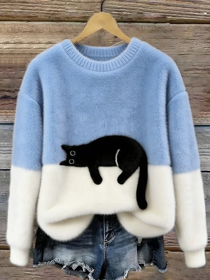 Reba - Cotton-Blend Cat Hoodie