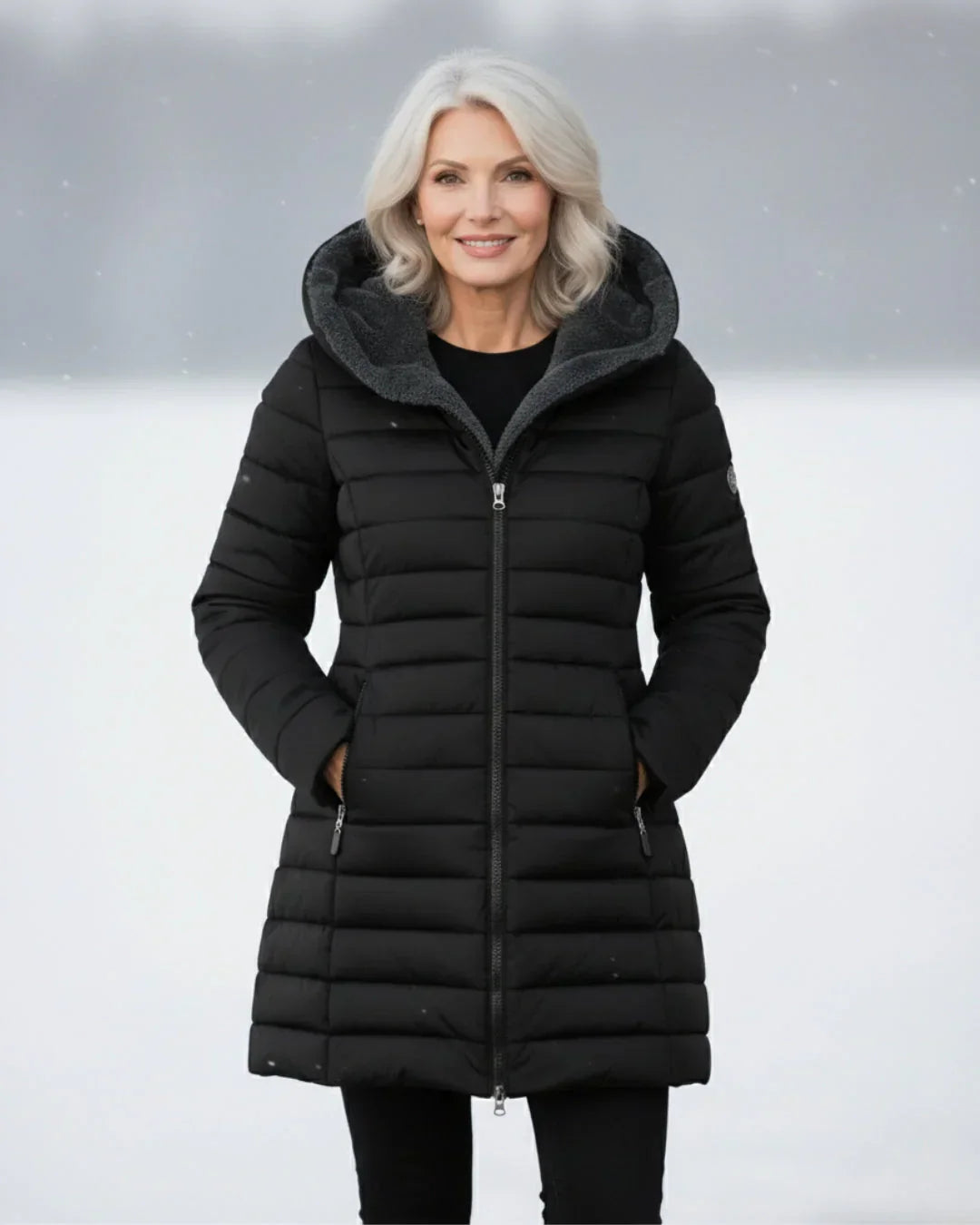 Kristina - Water-Repellent Quilted Parka