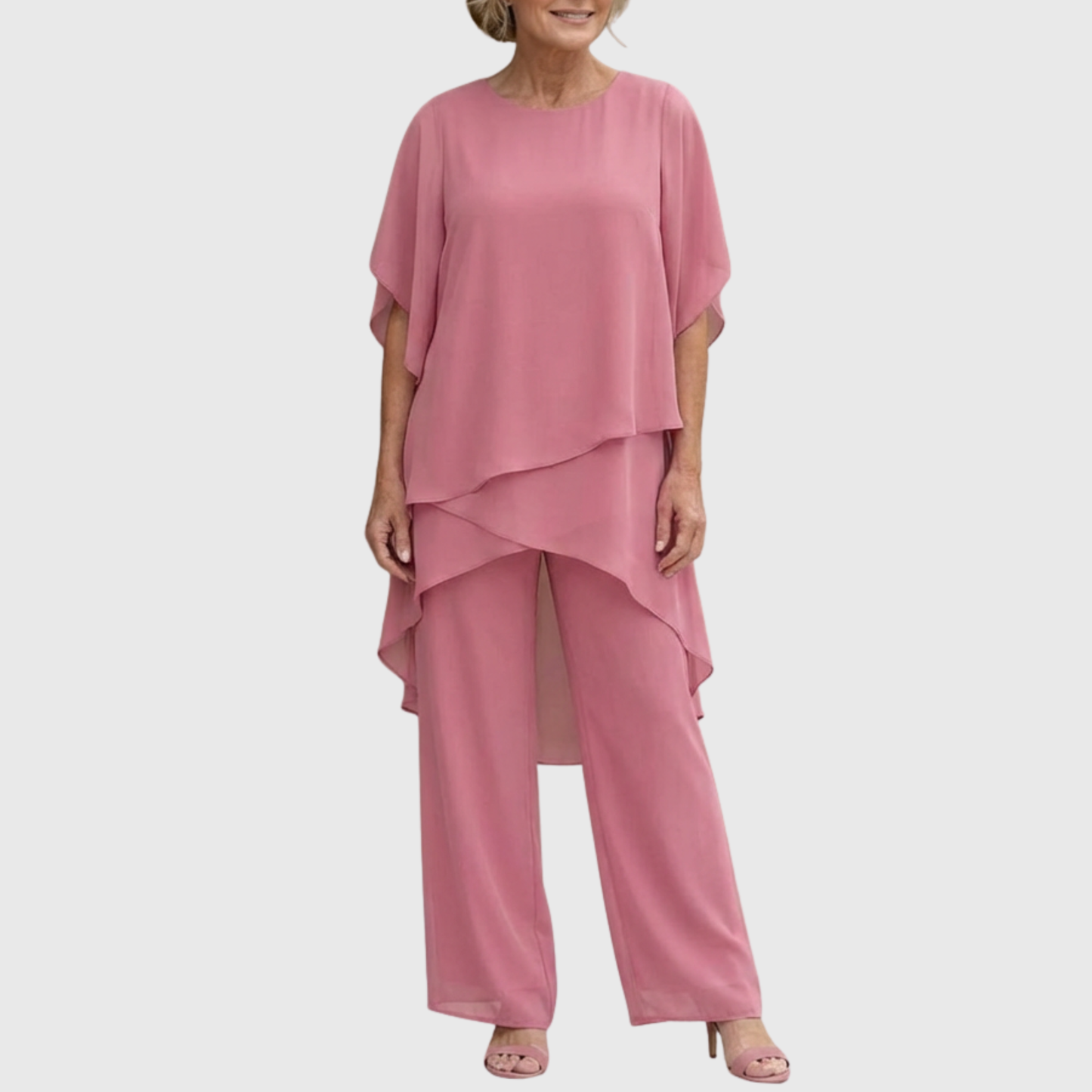 Ondara - High-Draped Palazzo Set