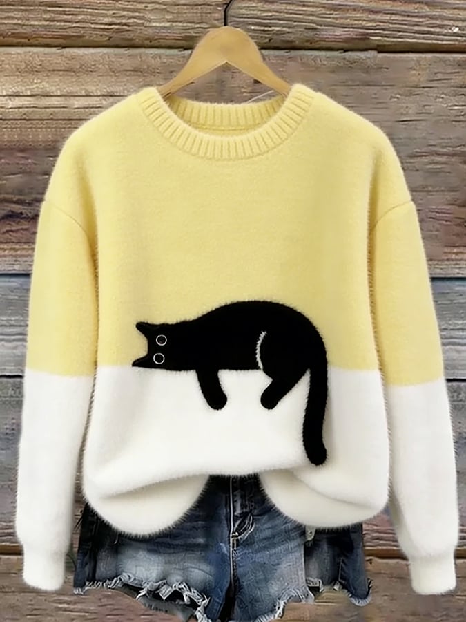 Reba - Cotton-Blend Cat Hoodie