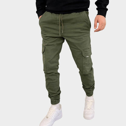 Arlen - Stretch Cotton Cargo Joggers