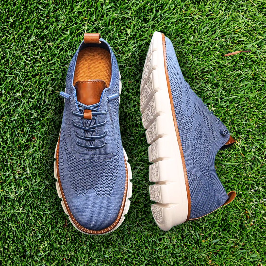 Savino - Mesh Knit Oxford Sneakers