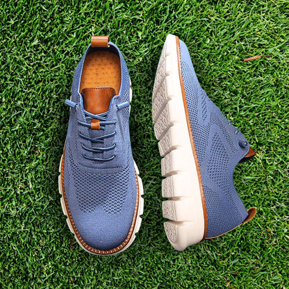 Savino - Mesh Knit Oxford Sneakers