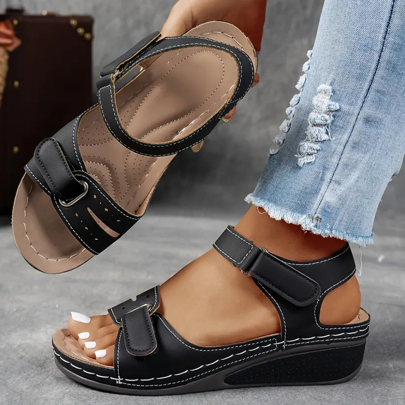 Reyna - Orthotic Wedge Sandals
