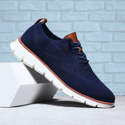 Savino - Mesh Knit Oxford Sneakers