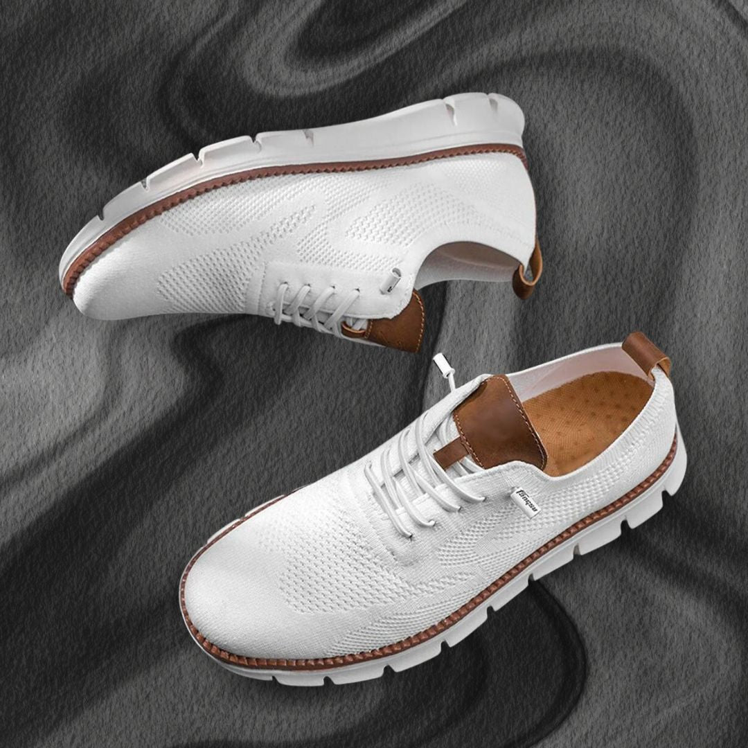 Savino - Mesh Knit Oxford Sneakers