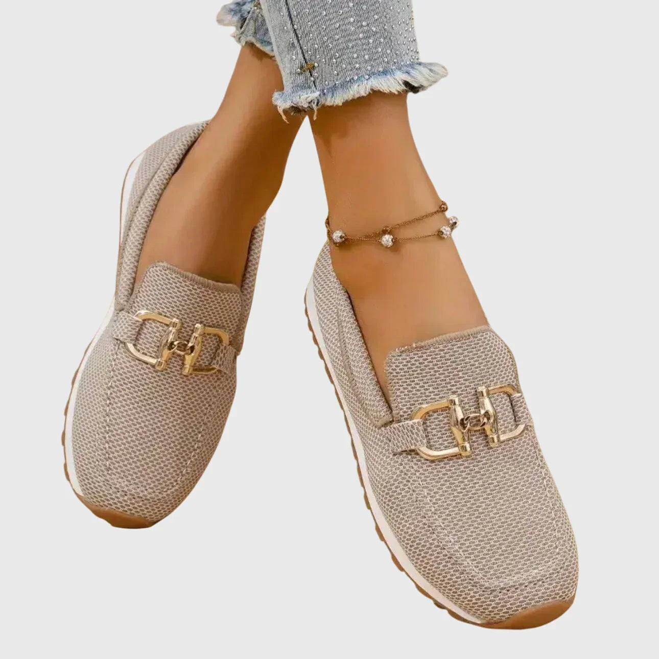 Luella - Mesh Bit Loafers