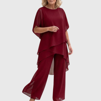 Ondara - High-Draped Palazzo Set