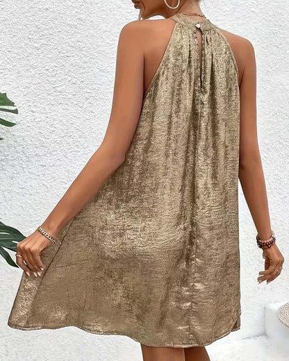 Beryl - A-Line Halter Dress