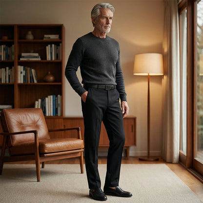 Halvern - High-Stretch Casual Trousers
