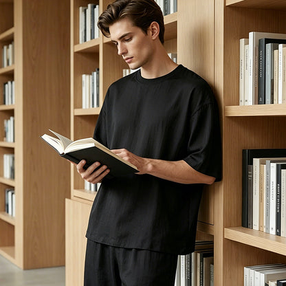 Keith - Tee and Wide-Leg Pants Set