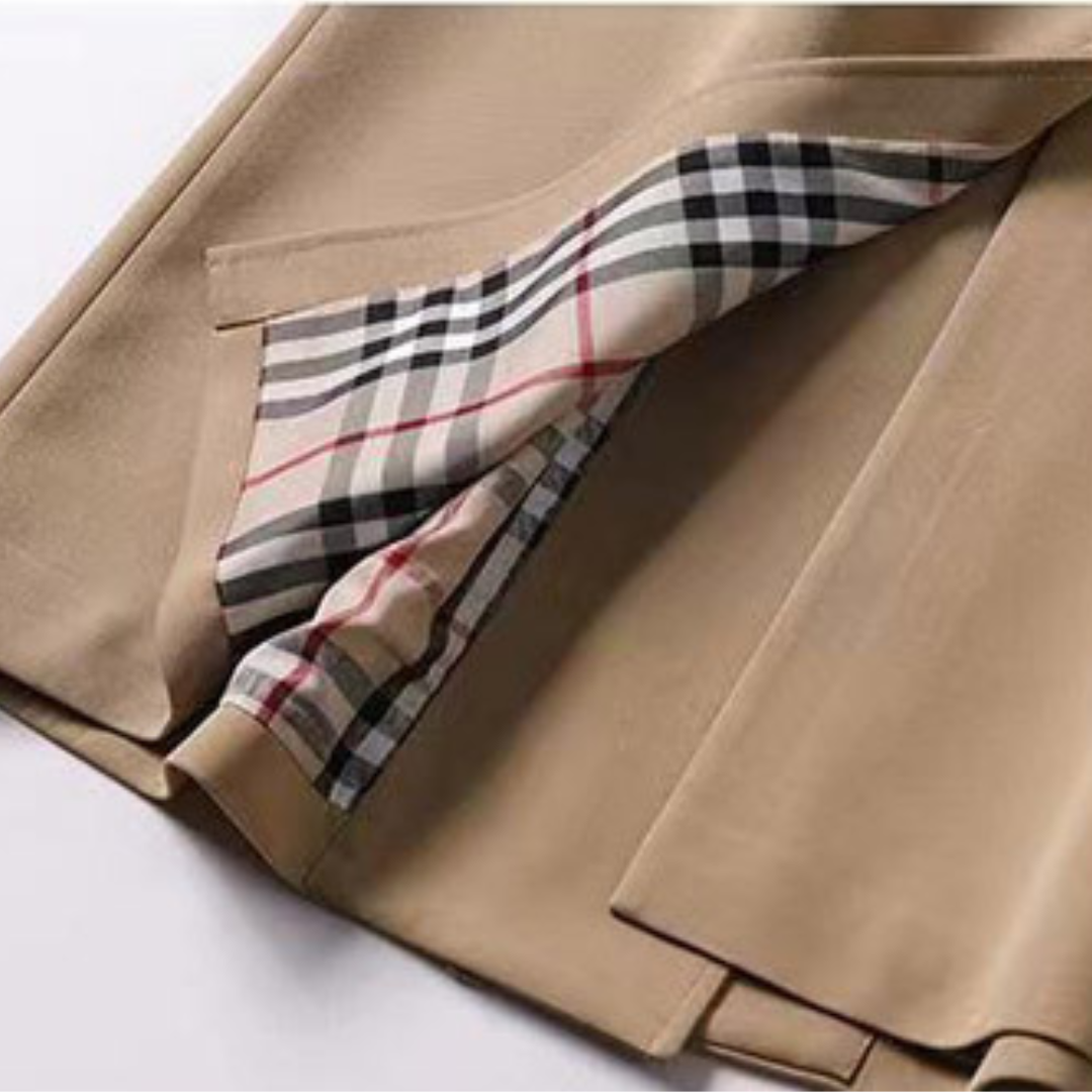 Sienna - Belted Double-Breasted Trench Coat