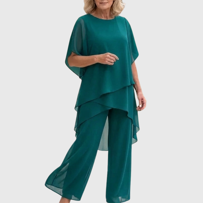 Ondara - High-Draped Palazzo Set