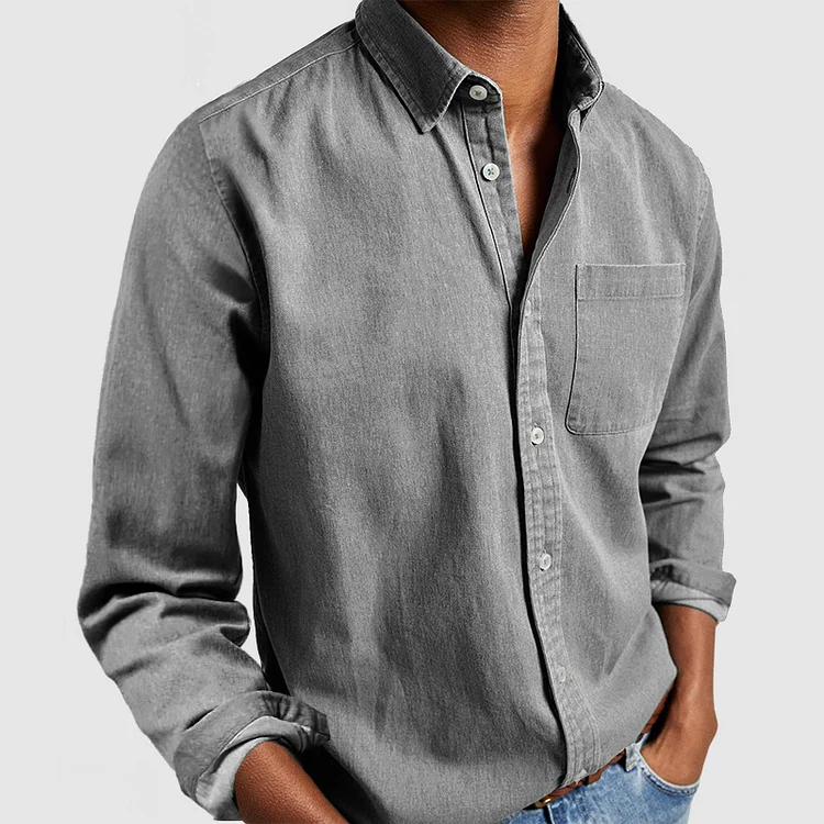 Dominick - Men's All-Season Cotton Shirt