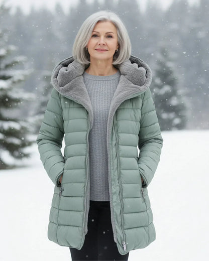 Kristina - Water-Repellent Quilted Parka