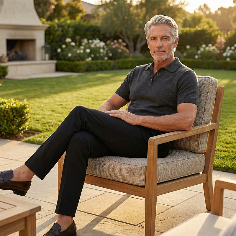 Halvern - High-Stretch Casual Trousers