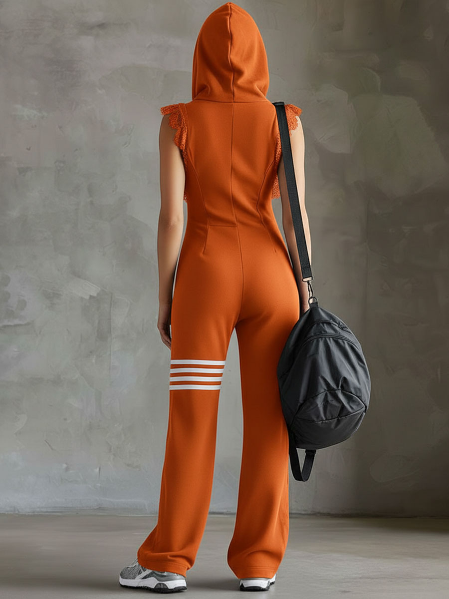 Eleanor - Hooded Wide-Leg Jumpsuit