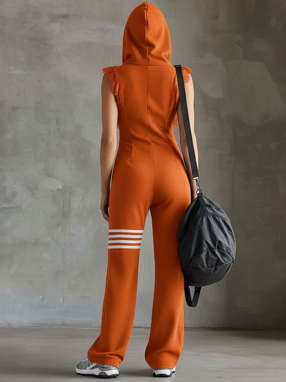 Eleanor - Hooded Wide-Leg Jumpsuit