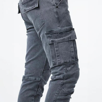 Jordan - Stretch Denim Cargo Jeans