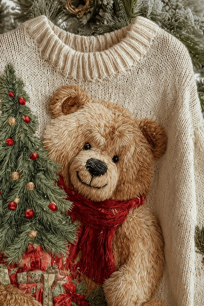 Ana - Textured Wool-Blend Sweater