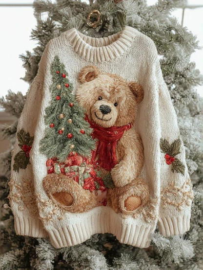 Ana - Textured Wool-Blend Sweater