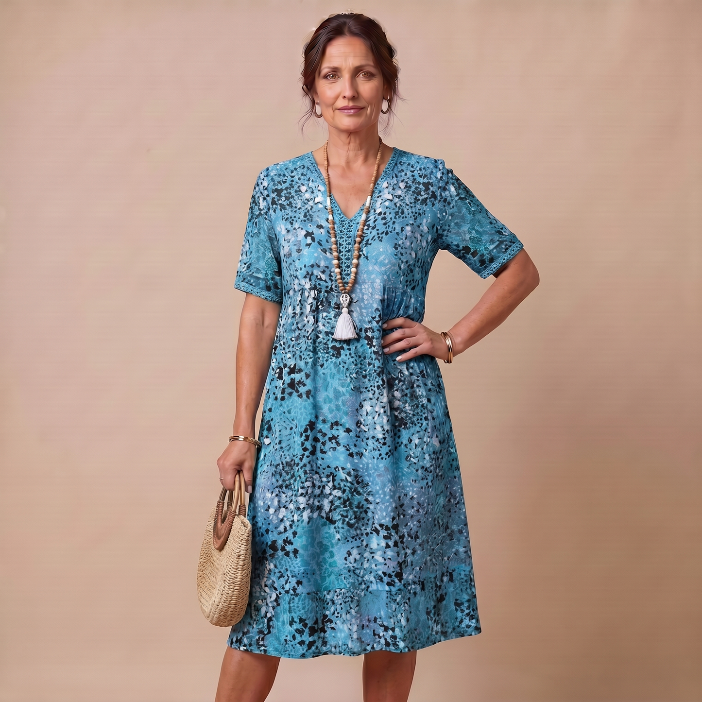 Ann - Fluid Day Dress