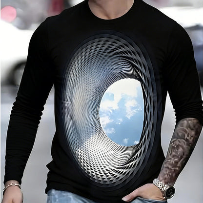 Aperis - 3D Tunnel Graphic Tee