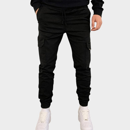 Arlen - Stretch Cotton Cargo Joggers