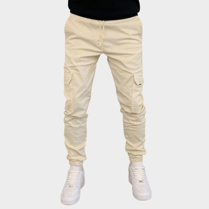 Arlen - Stretch Cotton Cargo Joggers