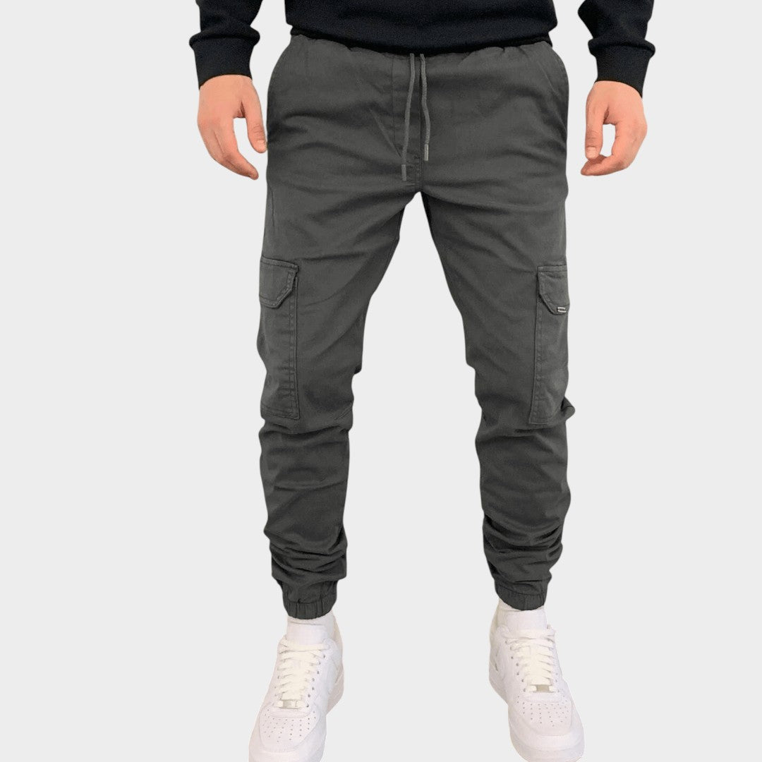 Arlen - Stretch Cotton Cargo Joggers