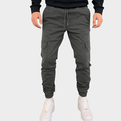 Arlen - Stretch Cotton Cargo Joggers