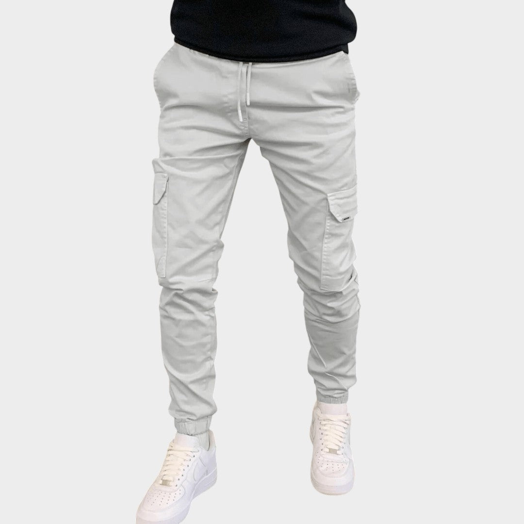 Arlen - Stretch Cotton Cargo Joggers