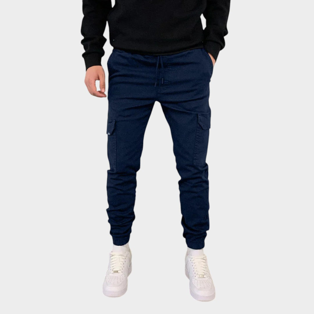 Arlen - Stretch Cotton Cargo Joggers