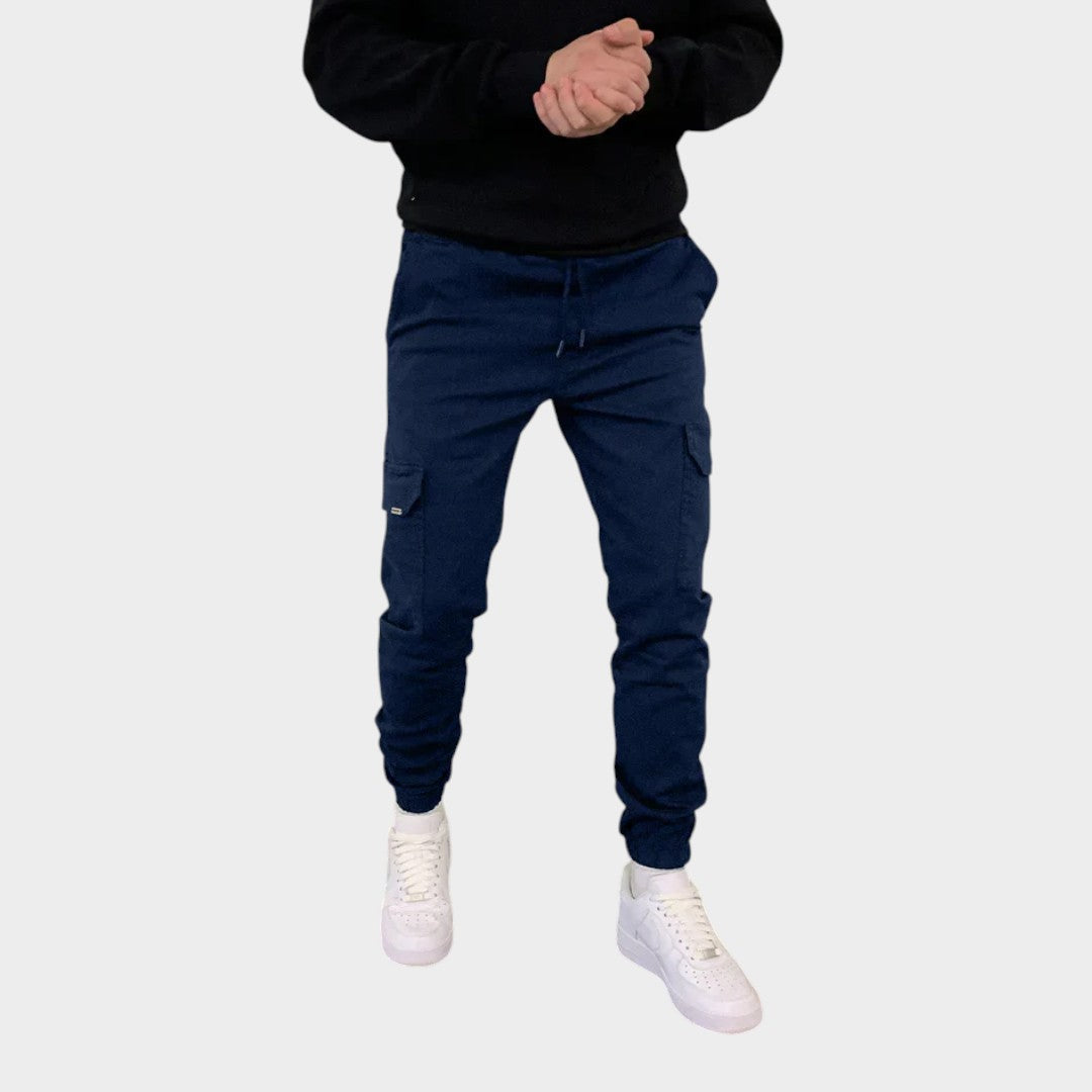 Arlen - Stretch Cotton Cargo Joggers
