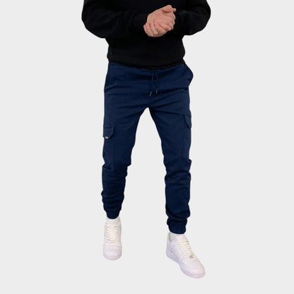 Arlen - Stretch Cotton Cargo Joggers