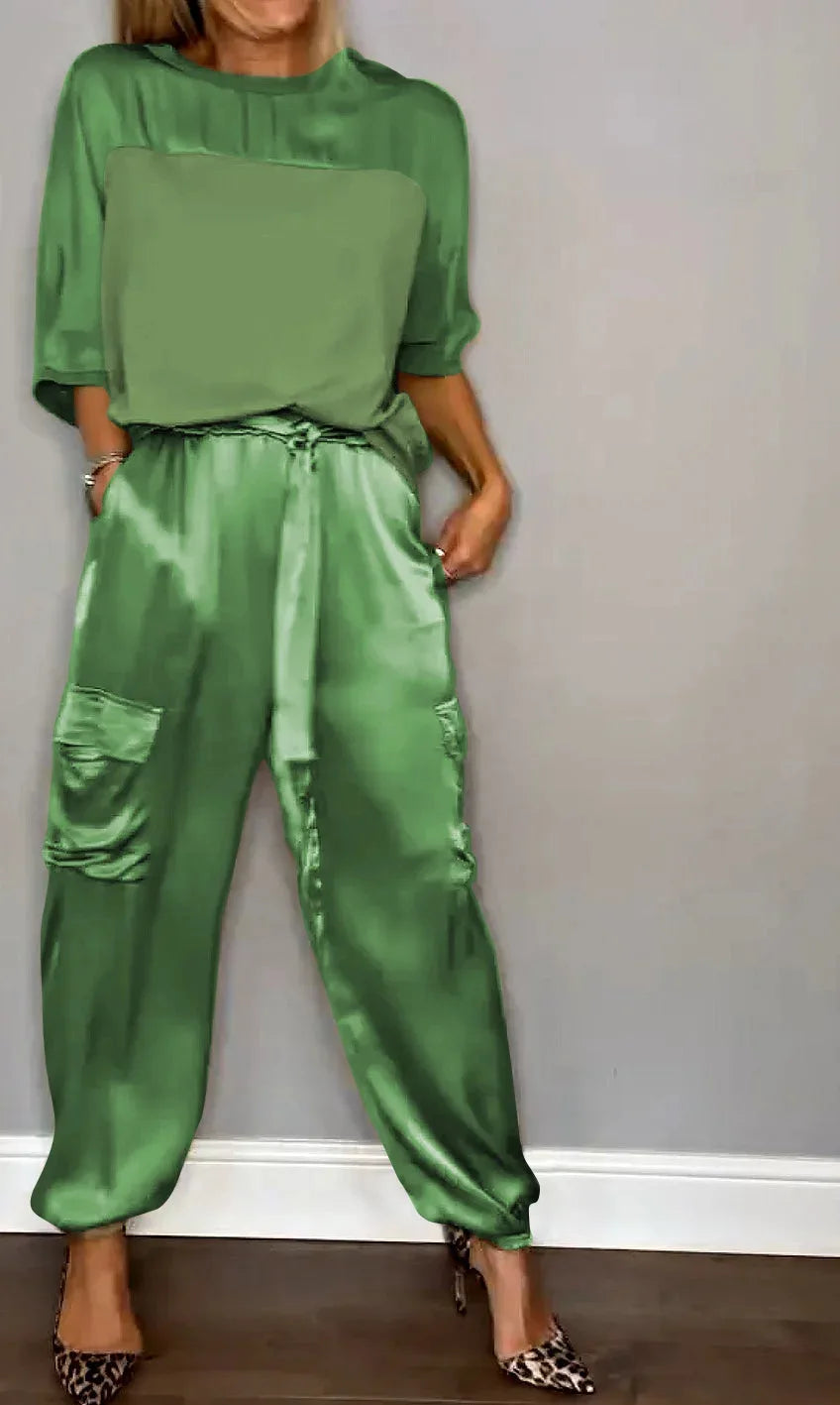 Aubrelle - Draped Co-ord Set