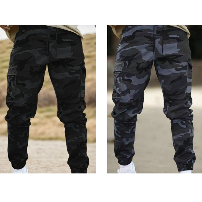 Bracken - Nylon-Cotton Cargo Trousers