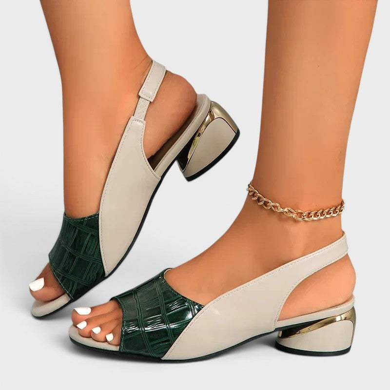 Bernice - Low-Heel Sandals