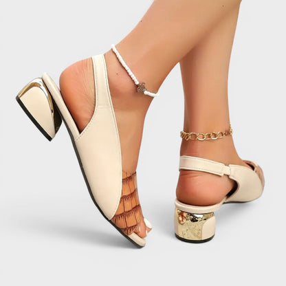 Bernice - Low-Heel Sandals