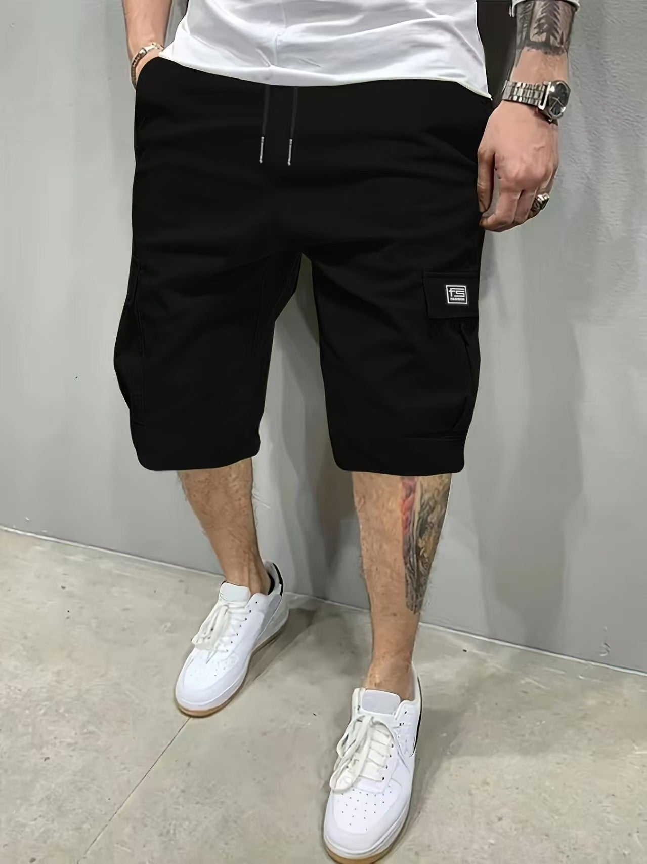 Harrison - Drawstring Cargo Shorts