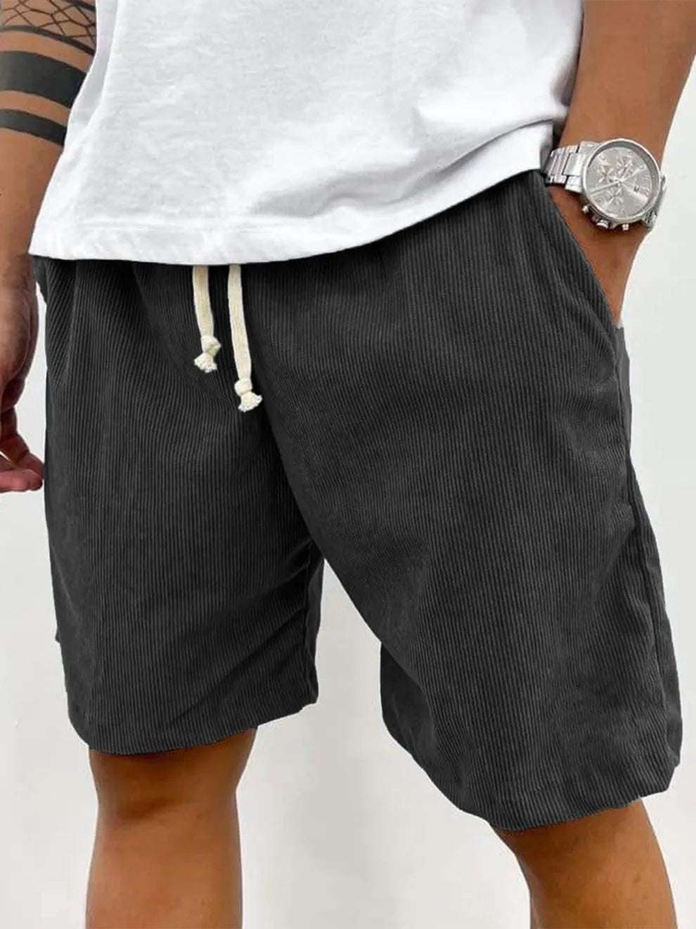 Bradley - Tailored Corduroy Shorts
