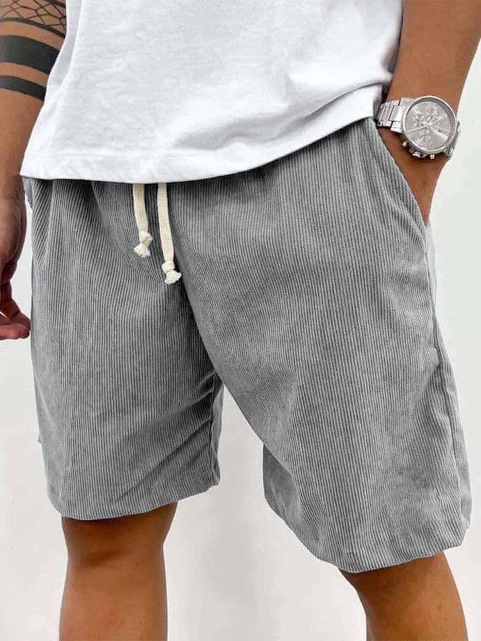 Bradley - Tailored Corduroy Shorts