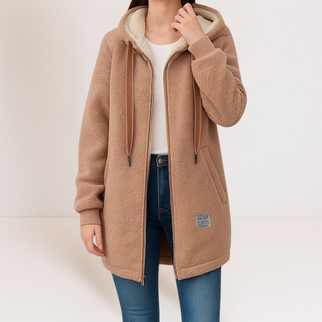 Brigitte - Hooded Fleece Jacket