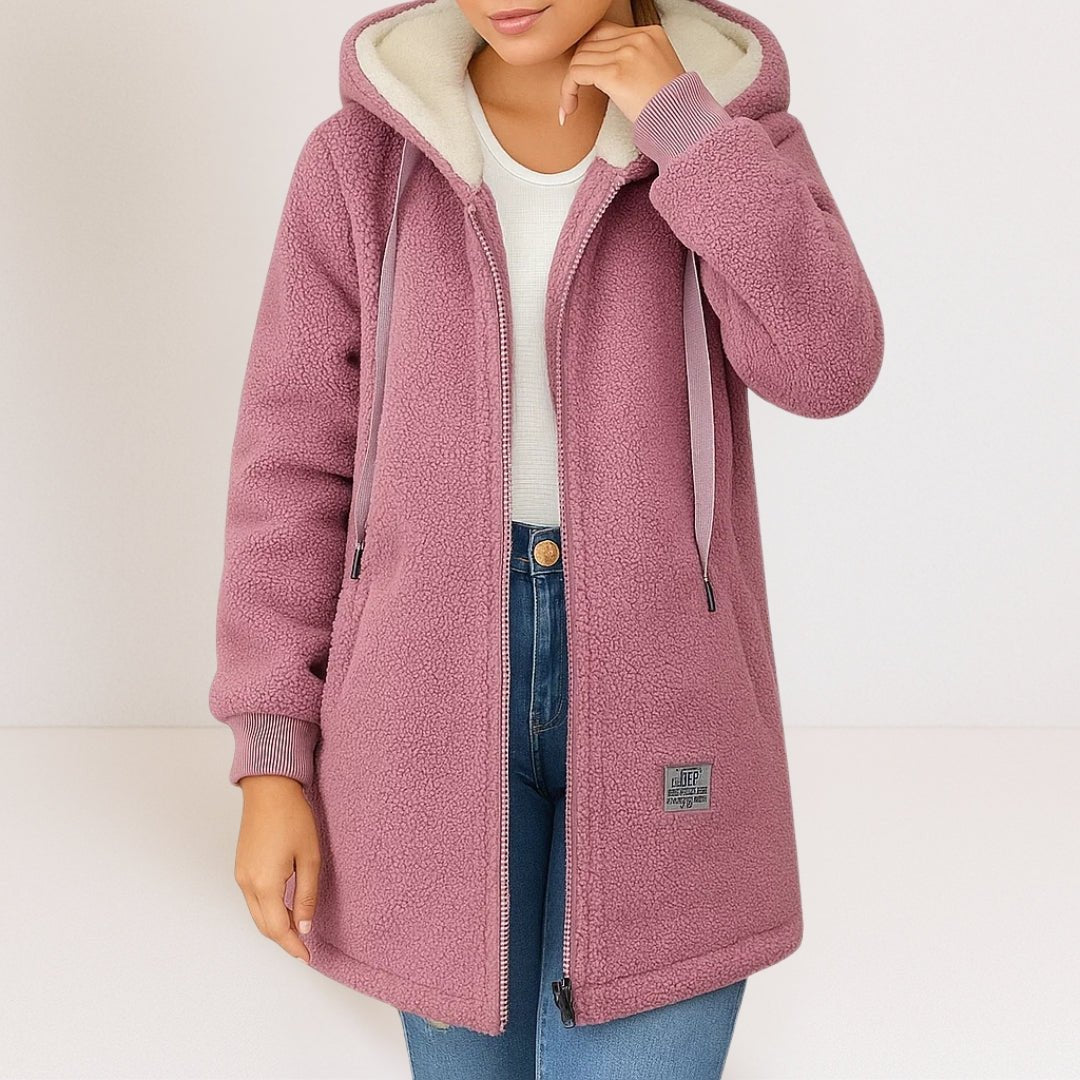 Brigitte - Hooded Fleece Jacket