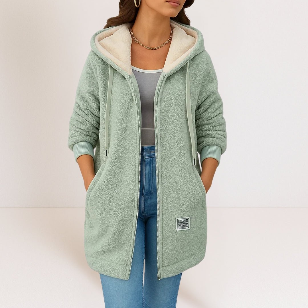 Brigitte - Hooded Fleece Jacket