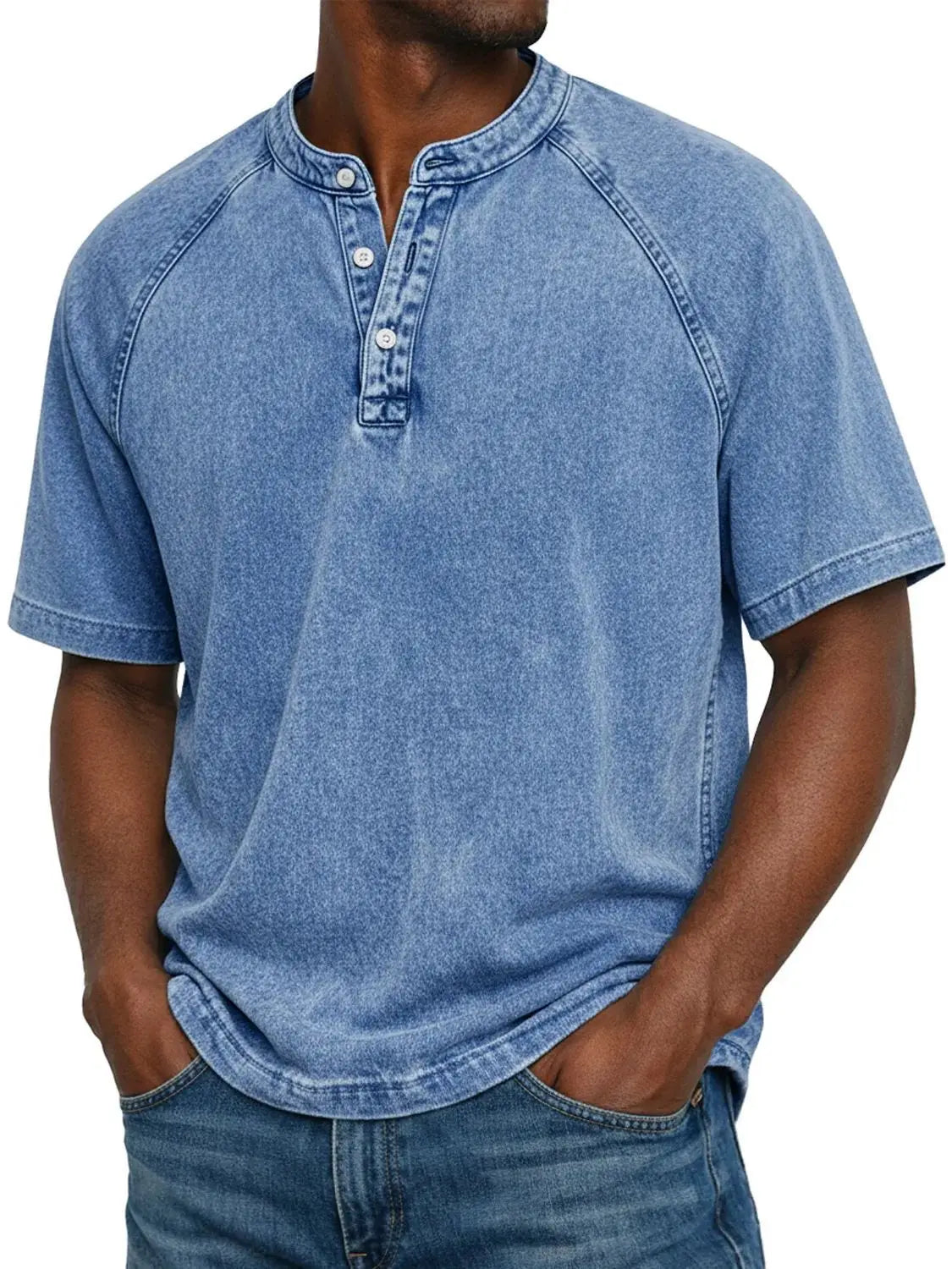 Calder - Men's Vintage Button-Front Shirt