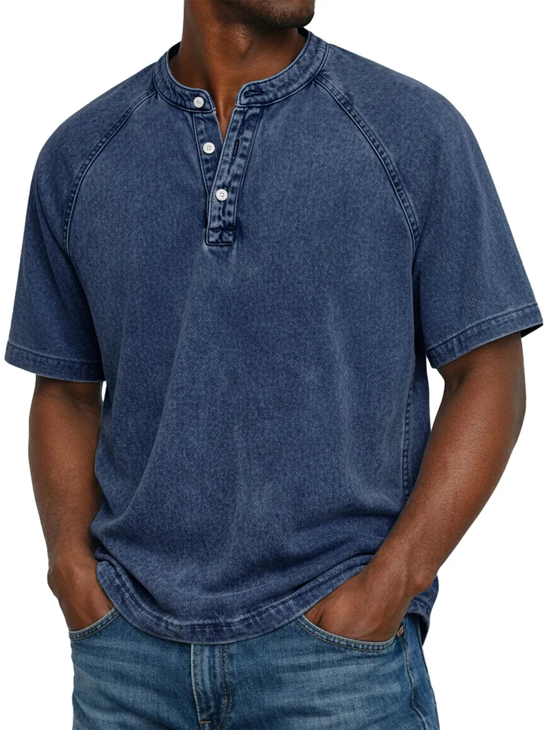Calder - Men's Vintage Button-Front Shirt